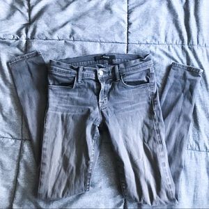 J Brand Gray Dare Super Skinny Jeans